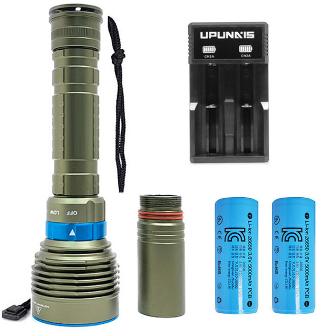 뉴엔 J46 수중랜턴 세트, 카키