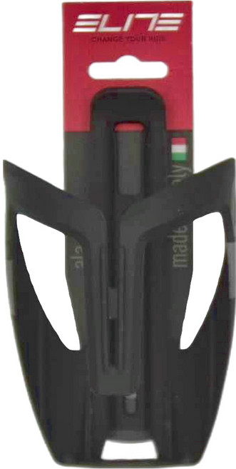 ELITE ALA 玻璃纖維 輕量自行車水壺架, 消光黑色, 1個