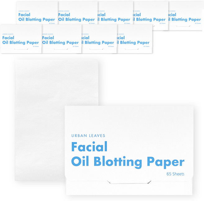 어반리브즈 포켓 마 기름종이, 65매입, 10개