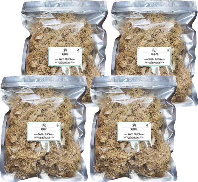 천지가약초 파뿌리 총백, 300g, 4개