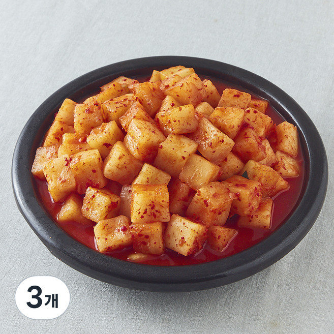 팽현숙 최양락의 맛있는 옛날 깍두기, 3kg, 3개