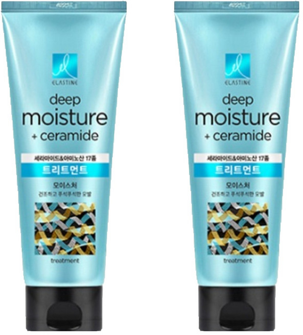엘라스틴 세라마이드 모이스처 트리트먼트, 200ml, 2개