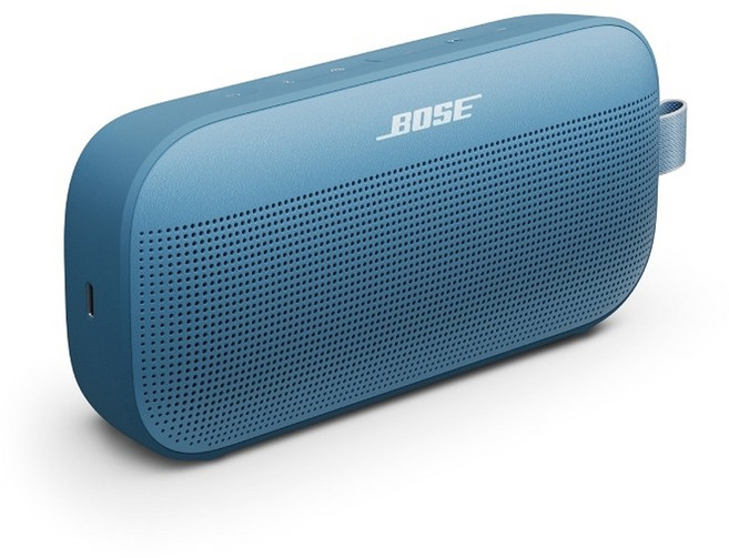 BOSE Soundlink Flex Ⅱ 防水防塵IP67 織帶掛環輕巧可攜式藍牙揚聲器 第二代, 單一商品, 暮色藍