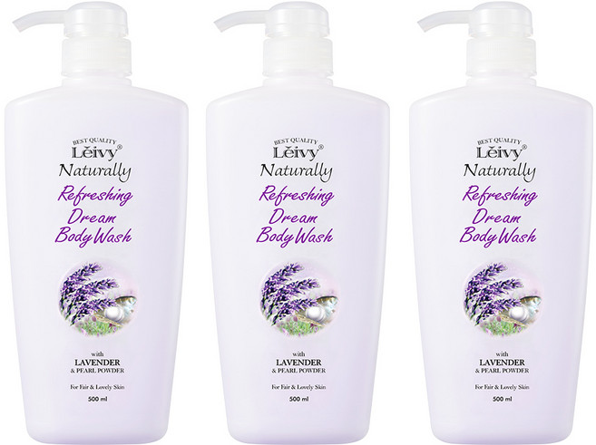 레이비 바디워시 라벤더향, 3개, 500ml