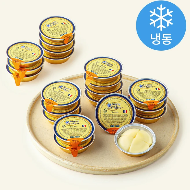 이즈니 버터컵 60개입(냉동), 600g, 1개 - 쿠팡