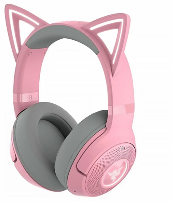 RAZER 雷蛇 Kraken Kitty V2 BT 耳機, 粉色, RZ04-04860100-R3M1