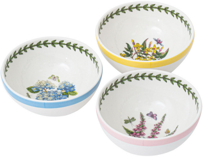 포트메리온 보타닉가든 테라스 딥볼 12cm 3종 세트, 혼합색상, 1개