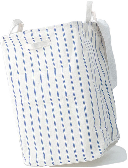 생활양식 45L 접이식 빨래바구니, 스트라이프