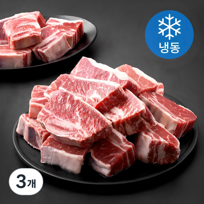 동원 미국산 소찜갈비 초이스 (냉동), 3개, 2kg