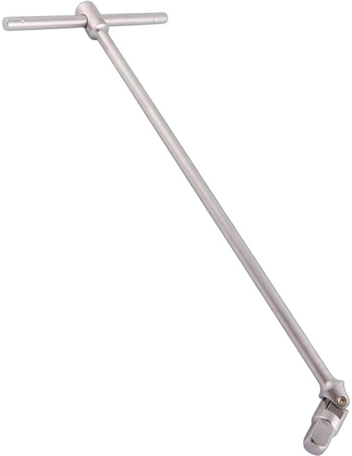KING TONY 金統立 專業級工具T型方頭萬向扳手 8x200x400, 1個