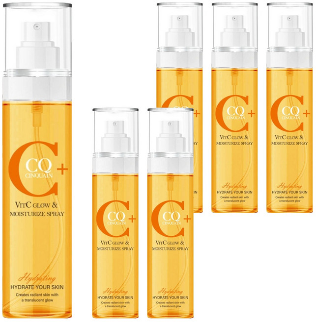 CINQUAIN 思珂 台灣公司貨 維他命C保濕噴霧, 160ml, 6瓶