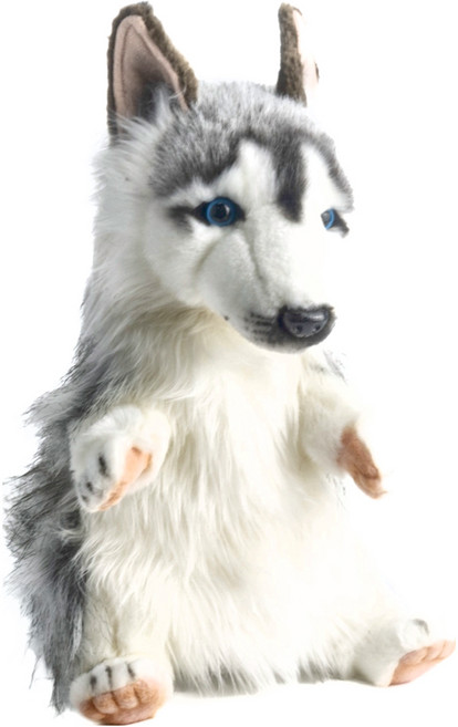HANSA TOY 哈士奇手偶 33cm 5歲以上, 1種, 1個