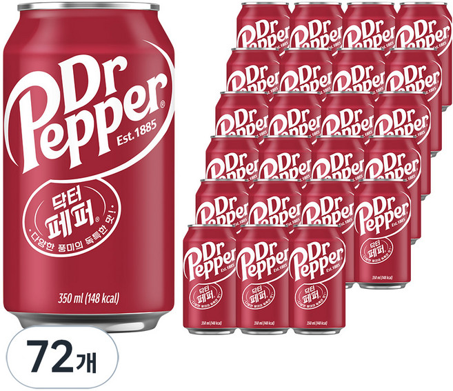 닥터페퍼, 350ml, 72개