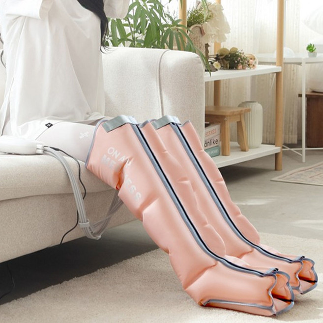 메디니스 온에어 공기압 발 종아리 마사지기 핑크, MD-232OP