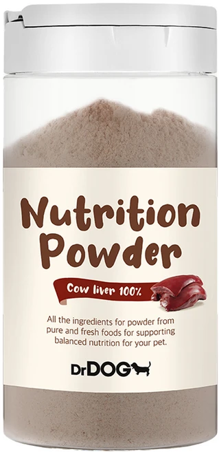 닥터독 강아지 영양 파우더 간식, 소간, 70g, 1개 - 쿠팡