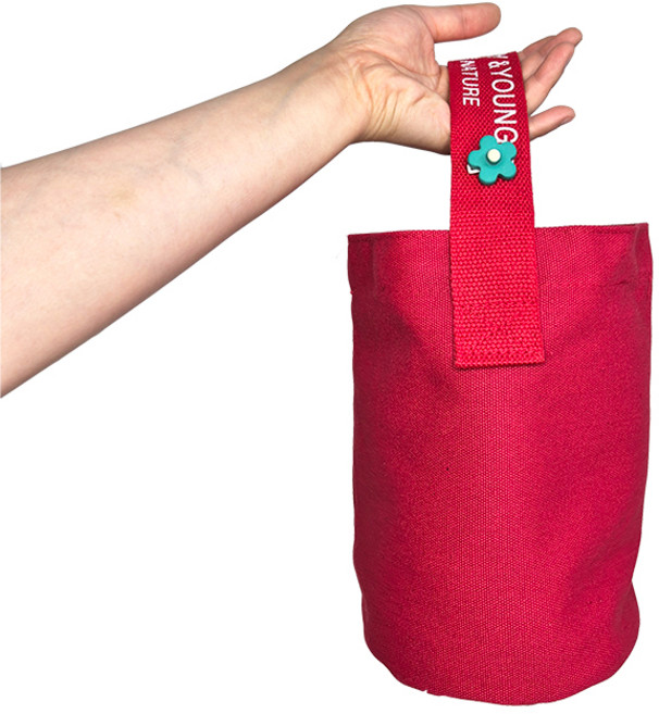 뷰레이터닷컴 터치 물병가방, 레드, 1개