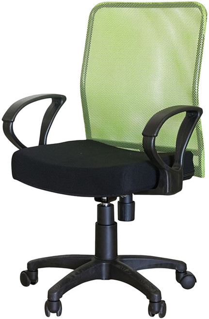 台灣製造透 氣電腦椅 NP-01 1個, 綠色