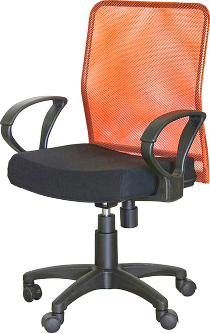 收納王妃 台灣製造透氣電腦椅 NP-01, 橘色