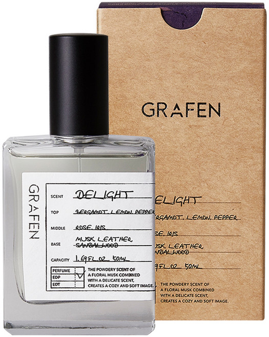 그라펜 딜라이트 향수 오 드 퍼퓸, 50ml, 1개