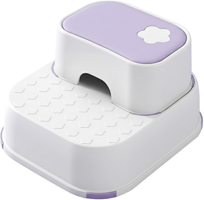 階梯椅, 紫色 + 白色