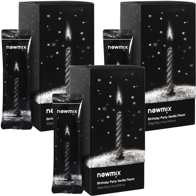 뉴믹스 커피믹스 생일파티바닐라맛, 20g, 10개입, 3박스