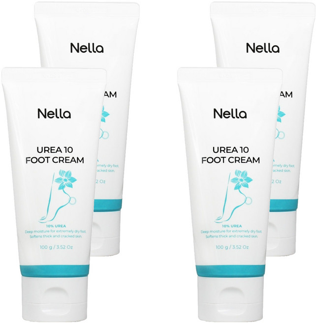 Nella 尿素 10 足霜 100ml, 1入, 4個
