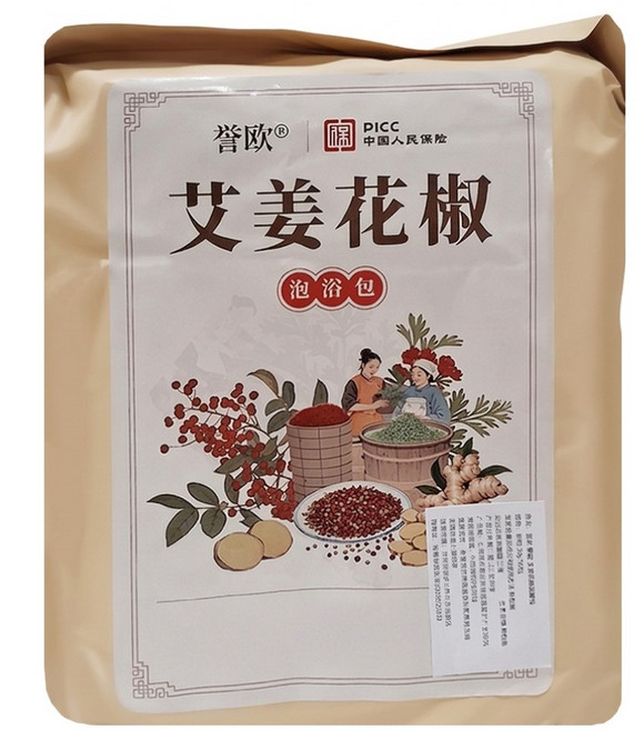 譽歐 艾姜花椒泡腳包 30g 30個裝, 1個, 白色