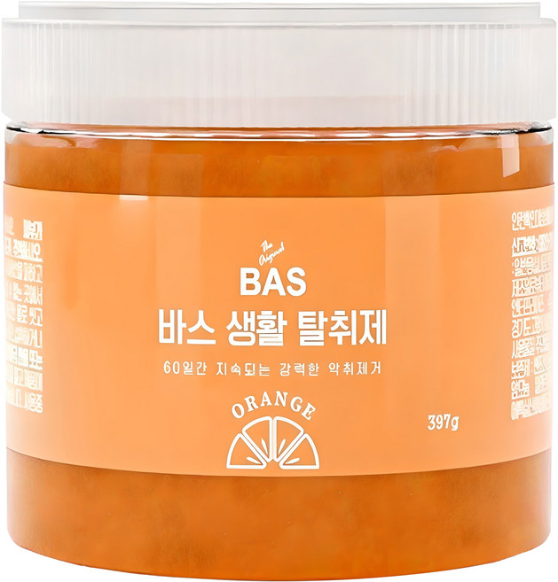 BAS 오렌지 탈취제 본품, 397g, 1개
