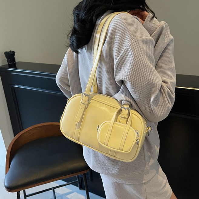 비비에모 조셀린 더블 스트랩 크로스백 + 미니백 세트 10274