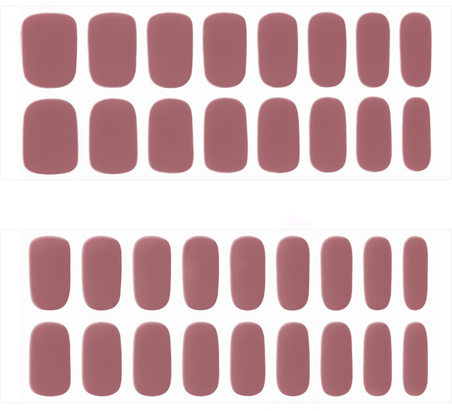 데싱디바 글레이즈 젤네일, 애쉬 로즈, 1개