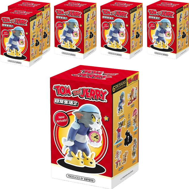52TOYS TOM and JERRY 日常生活2 一中盒, 6個