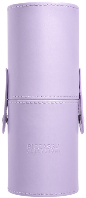 Piccasso 畢卡索 Collezioni 皮革刷具收納筒, 紫色, 1入