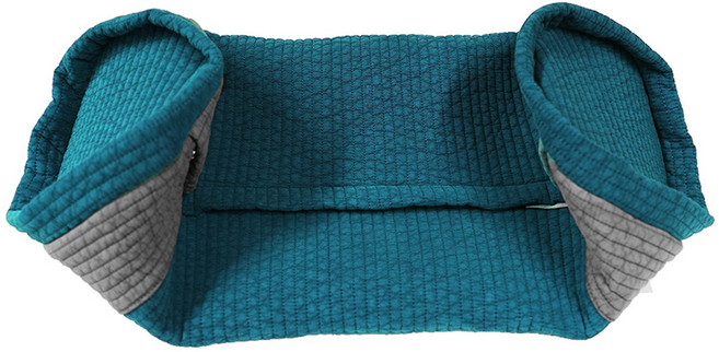 숙면예감 순면 피크먼트 원형 베개커버