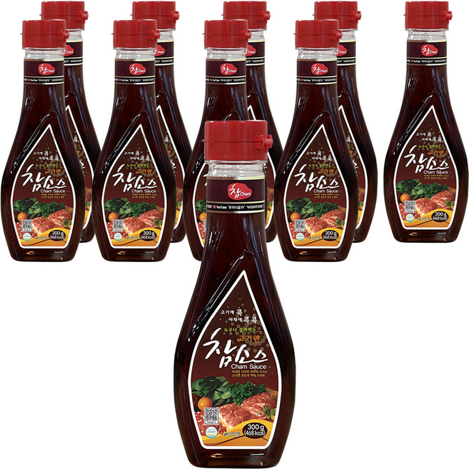 참 고기엔 참소스, 300g, 10개