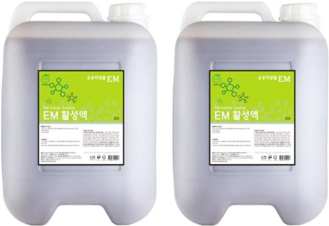 에버미라클 EM활성액, 20L, 2개