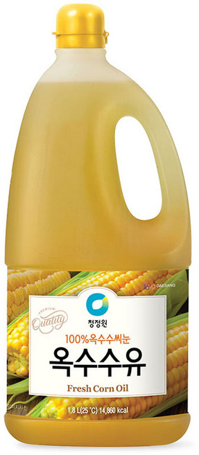 청정원 참빛고운 옥수수유, 1.8L, 1개