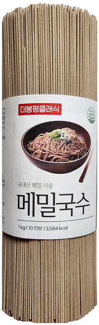 더봉평클래식 메밀국수, 1kg, 1개