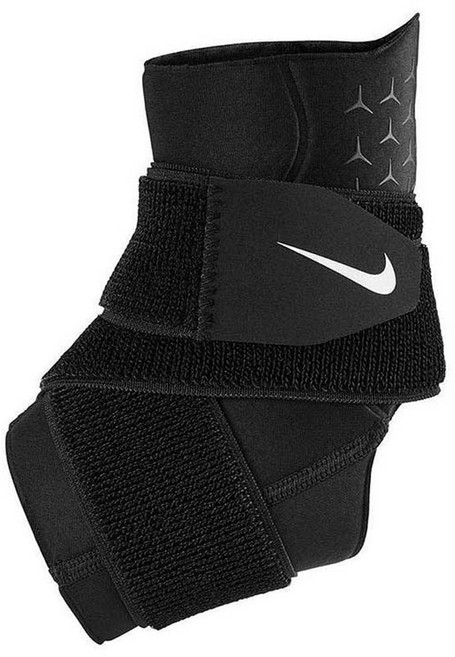 NIKE 耐吉 PRO 調節式護踝, 黑, 1個