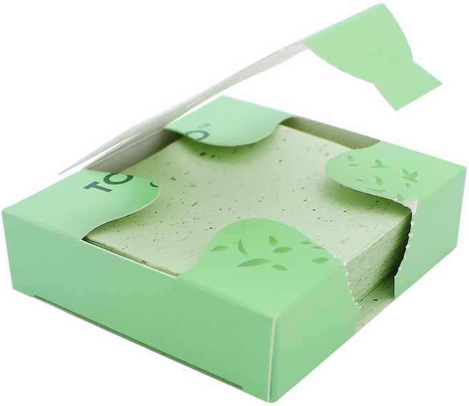 토시도 대용량 탁상용 녹차 마 기름종이, 800매입, 1개