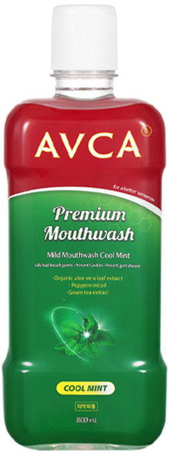 아브카 마일드 쿨 민트향 구강청결제, 800ml, 1개