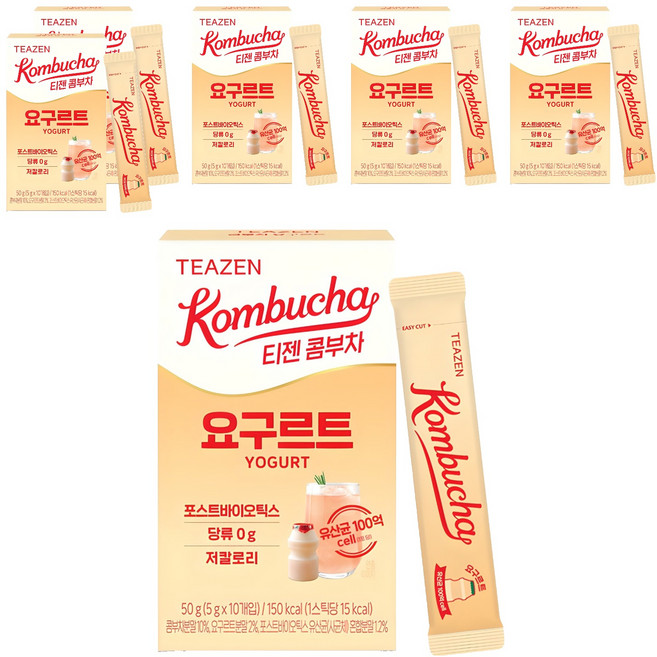 티젠 콤부차 요구르트, 5g, 10개입, 6개