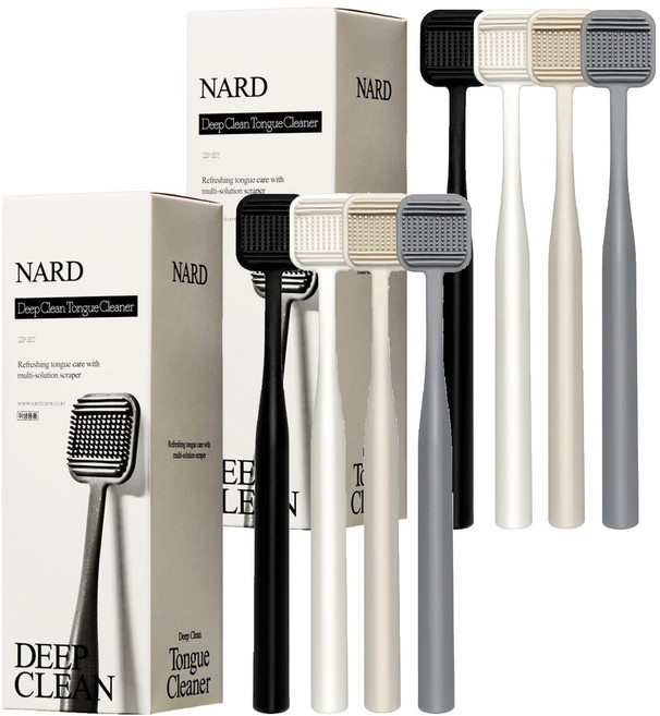 나드 딥 클린 혀 클리너, 18.2g, 24개