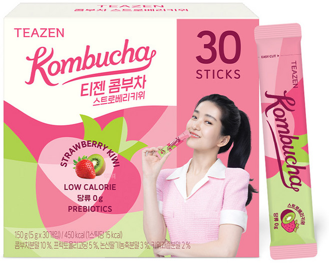 티젠 콤부차 스트로베리키위, 5g, 30개입, 1개