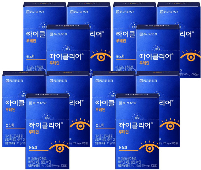 아이클리어 루테인, 30정, 12개