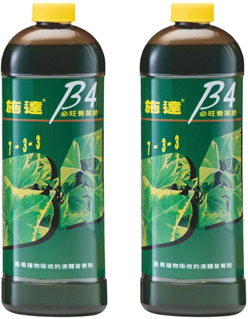 施達 必旺養葉肥B4, 300ml, 2瓶