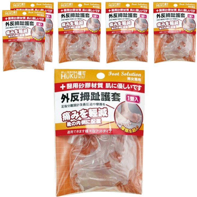 HUKUKU 福可 外反拇趾護套, 6個