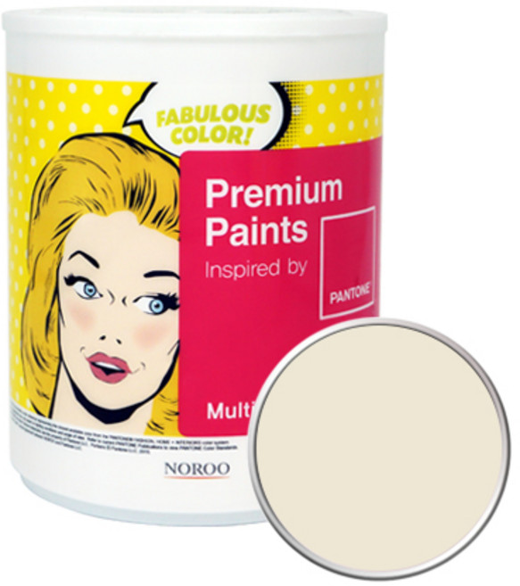 노루페인트 팬톤 멀티 에그쉘광 페인트, 앤티크화이트 11-0105, 1L, 1개