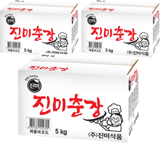진미 진미춘장, 5kg, 3개