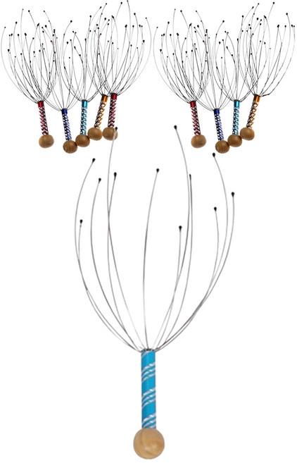 에이비엠코리아 핸디 두피 마사지기, 10개, 랜덤 발송