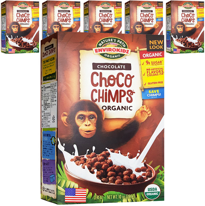 Choco Chimps可可球麥片, 284g, 6盒